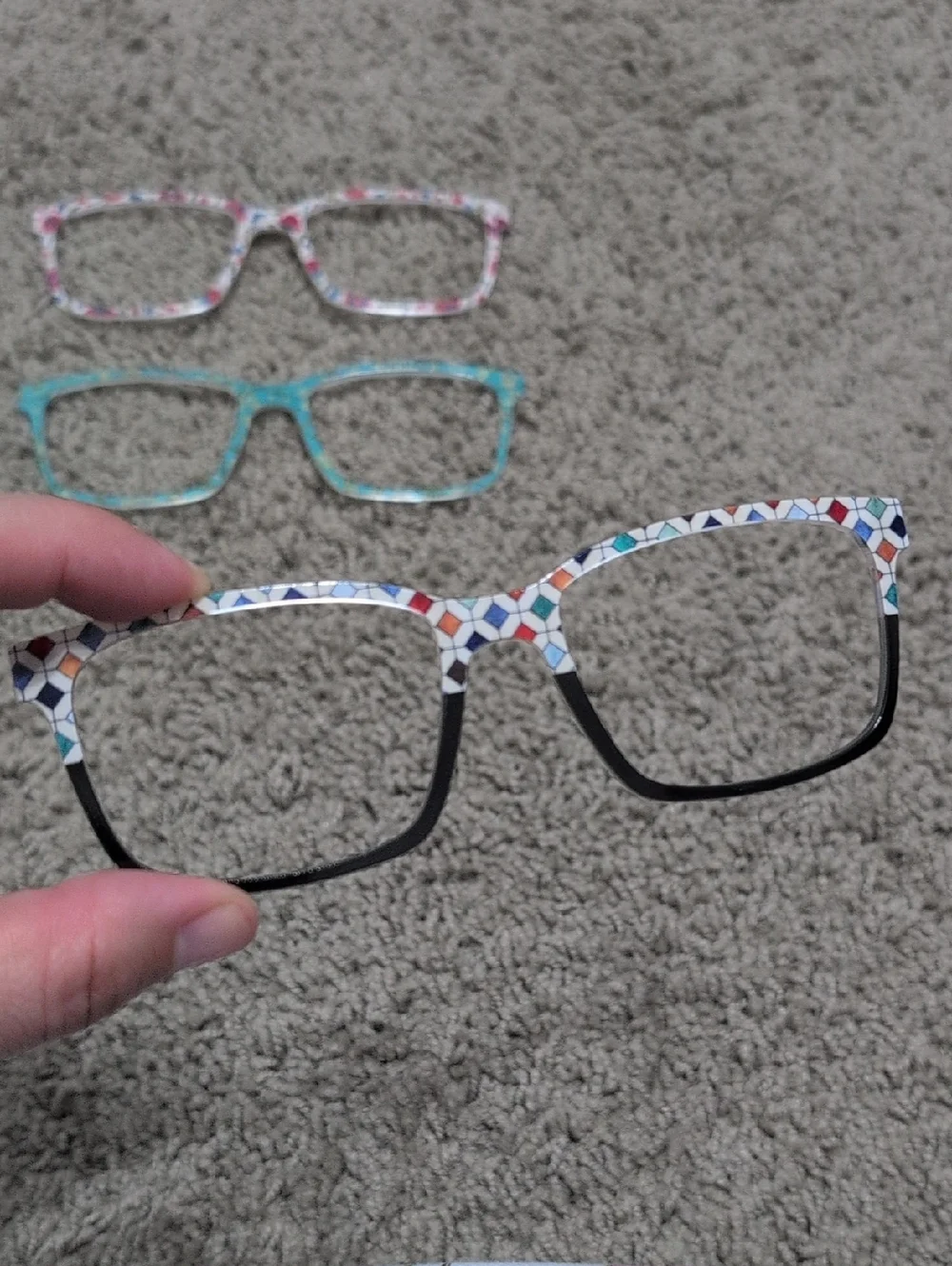 Pair Eyewear KIRBY Magnetic Toppers Set Of 3